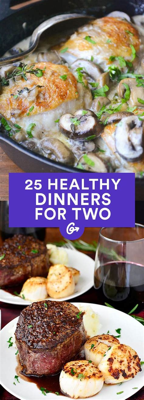 25 Healthy Dinner Recipes for Two | Healthy dinners ...