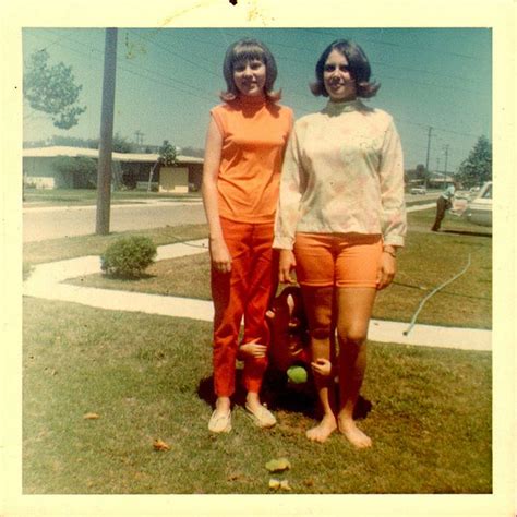 street style 1968 by it s better than bad via flickr colors together cut of pants shorts