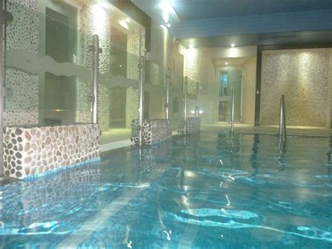 Relaxing Hot Water Of The Hydrotherapy Pool With Powerful Massaging