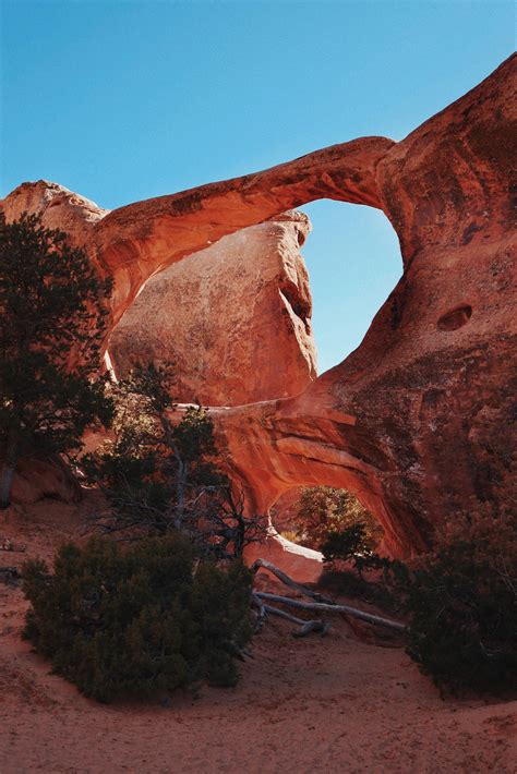 Double O Arch In Arches National Park Moab Ut Oc X R