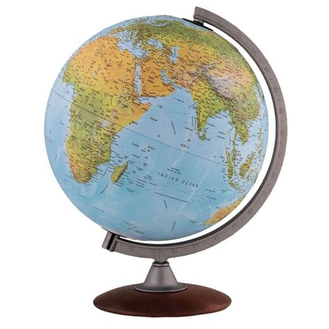 World Map Globe Style Wayne Baisey