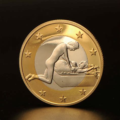 Erotic Sex Coins Germany Medalsgold Coins Iron Collection