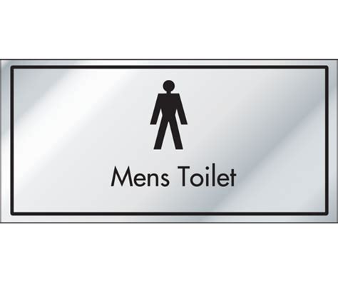 Mens Toilet Information Door Sign Id006 Leisure Club