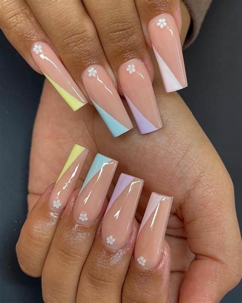 20 Stunning Tapered Square Nail Designs Beautiful Dawn Designs