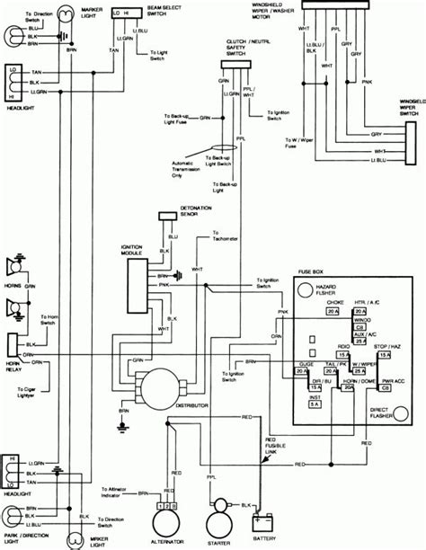 Where is fuel pump control fuse located on chevy corvette. 1980 Chevy Truck Fuse Box Diagram and Chevy Pickup Fuse ...