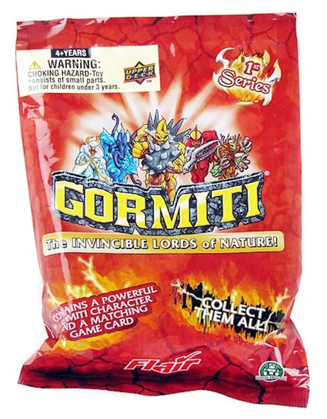 Gormiti The Invincible Lords Of Nature 1st Series Booster Pack Da