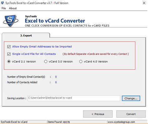 How To Convert Csv To Vcard 21 30 40 In Bulk An