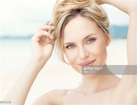 Natural Beautiful Woman Portrait High Res Stock Photo Getty Images