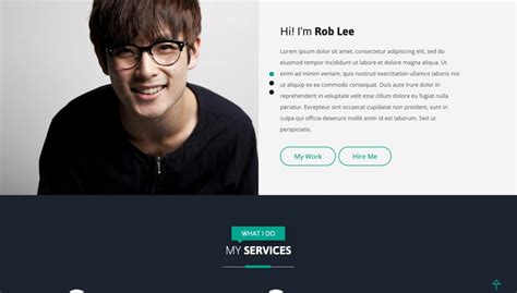 26 Best Free Personal Website Templates Nice