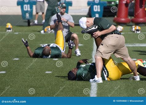 Nfl Training Camp Workout Exercise Editorial Stock Photo Image Of