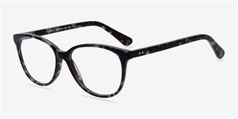Hepburn Cat Eye Gray And Floral Glasses For Women Eyebuydirect