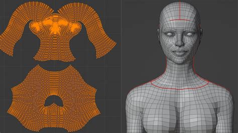 Uv Unwrapping Face And Clothes In Blender 31 Youtube