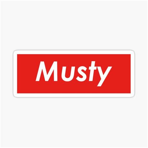 Musty Ts And Merchandise For Sale Redbubble