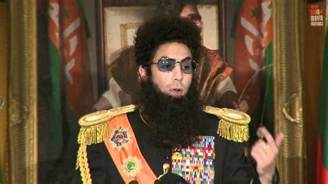 Aladeen is the ego maniacal dictator of wadiya who's hated by practically everyone in his country, even his confidants. The Dictator | press conference (2012) Sacha Baron Cohen ...