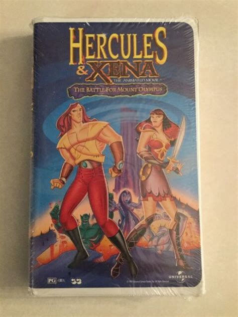 Hercules Xena The Animated Movie The Battle For Mount Olympus Vhs