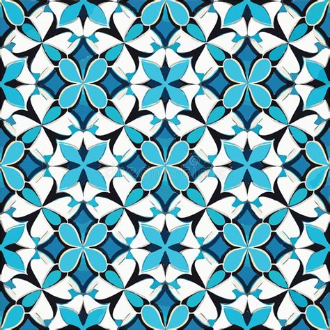 Retro Azulejo Mosaic Tile Vintage Portuguese Wall Ceramic Seamless