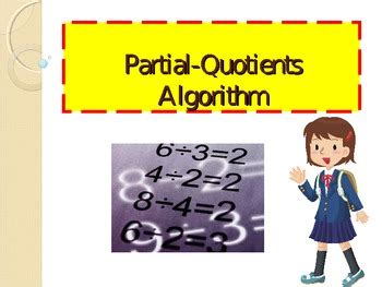 Partial Quotients Division Algorithm Tutorial PowerPoint | TpT