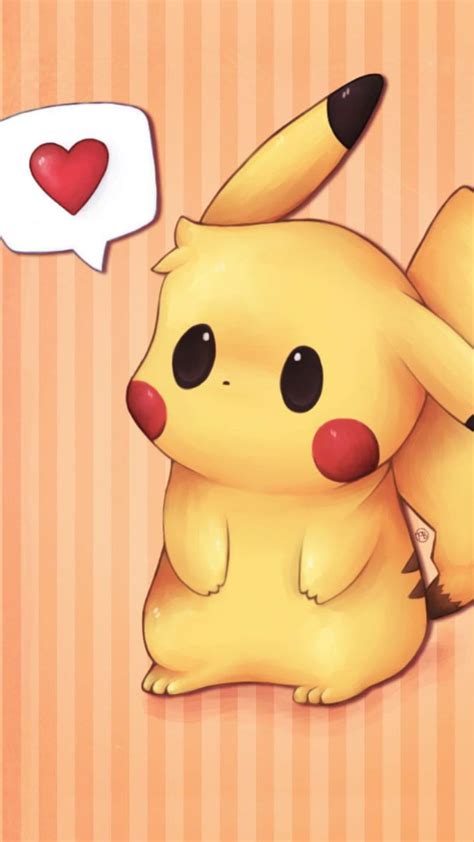 Cute Pikachu Pokemon Wallpaper