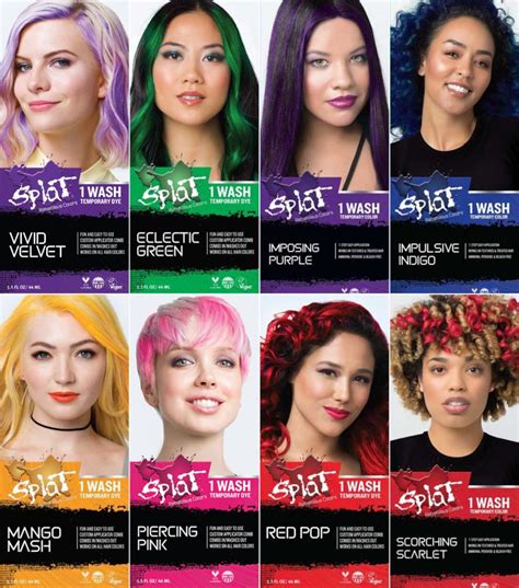 My girls have been bugging me to let them try those. GIVEAWAY: Splat Hair Color 1 Wash Temporary Hair Dye