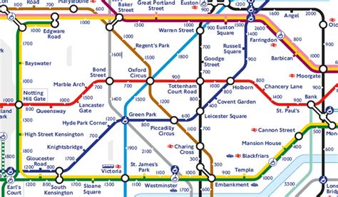 London Underground Map Released By Tfl Bosses Shows Steps Between