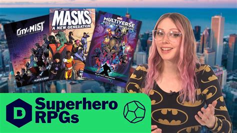 6 Best Superhero Rpgs For Marvel Dc And Indie Fans Youtube