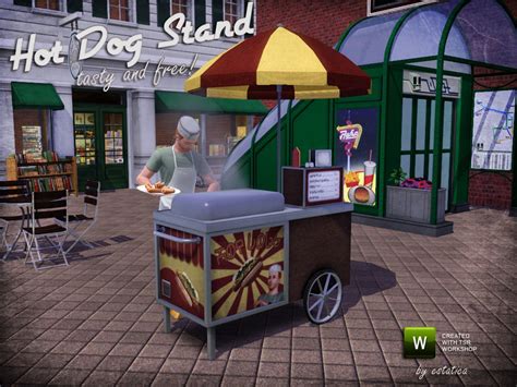 The Sims Resource Hot Dog Stand
