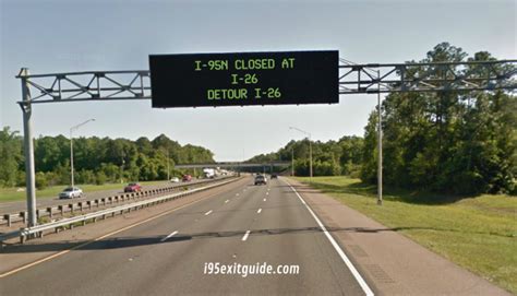 Current I 95 Road Closures In South Carolina