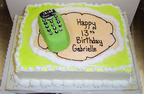 Cell Phone Covered In Fondant — Birthday Cakes Fondant Cakes Birthday