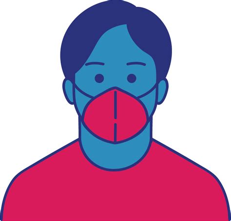 Virus Corona Gambar Orang Pakai Masker Wajah Kartun Cara Memakai