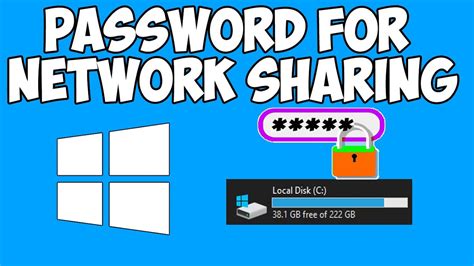 How To Set Password For Network Files Folders Sharing In Windows 10