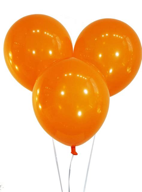 10 Sunburst Orange Latex Balloons Decorator 144 Ct Bag — Balloons