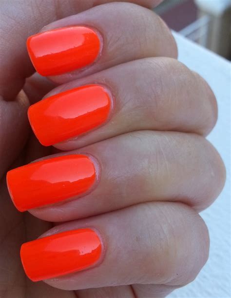The gradient nail art is similar to ombre but instead of just blending the colors, the gradient color change is dark to light. Pie's Eyes & Other Sparkly Stories...: Easy Paris NEON Orange
