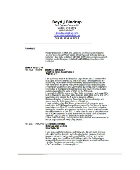 With your resume ready for top employers, easily share with millions of interested employers on indeed, the world's #1 job site. Electrician Resume Aplication To Specific Job