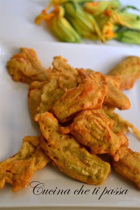 Fiori Di Zucca Fritti In Pastella Cucina Che Ti Passa