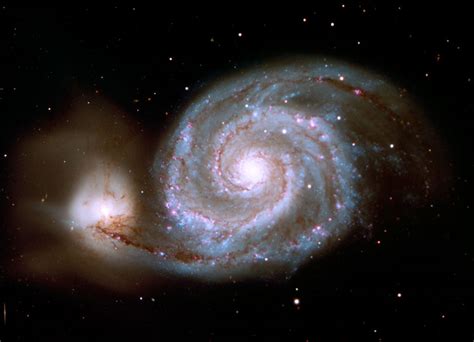 Viewspace Interacting Galaxies Whirlpool Galaxy M51