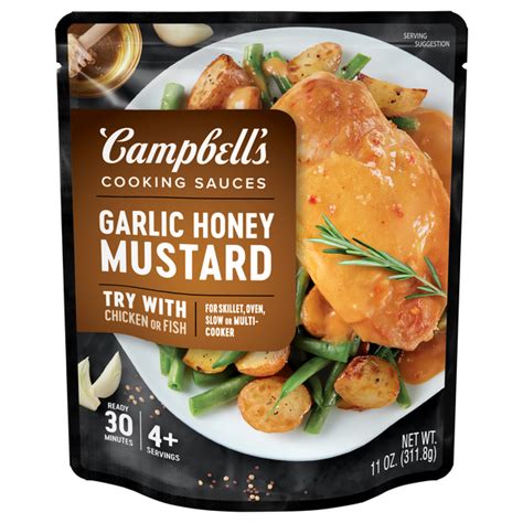 Save On Campbell S Cooking Sauces Garlic Honey Mustard Order Online Delivery Stop Shop