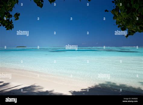 Hudhuranfushi Island North Male Atoll The Maldives Stock Photo