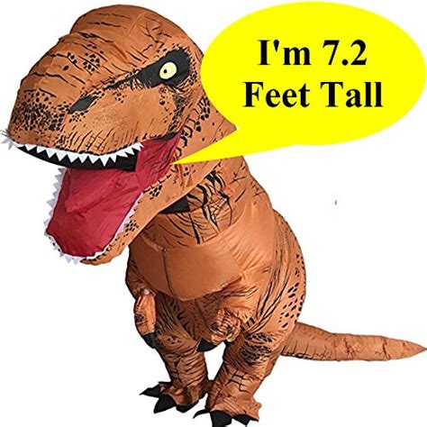 Buy Inflatable Dinosaur Trex Costume Adult Size Blow Up T Rex Dino Suit