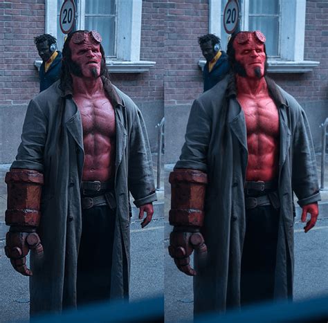 Edited Movie Hellboy To Look More Like His Original Design Hope You