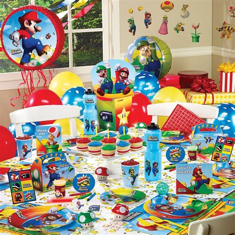 Super Mario Birthday Party Favors My Sons Birthday Party Favors Are