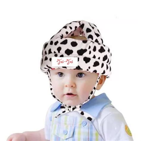 Buy Tui Tui Cow Print Cushioned Safety Helmet 6 Months To 3 Years