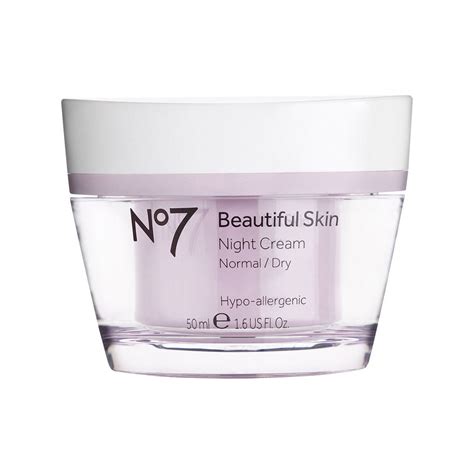 No7 Beautiful Skin Night Cream For Normaldry Skin 17oz Skin Care