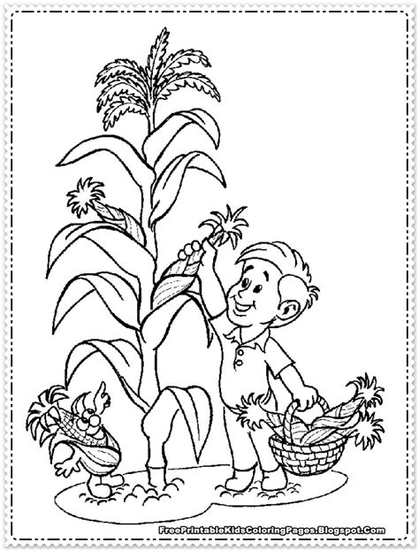 Cornfield coloring, Download Cornfield coloring for free 2019