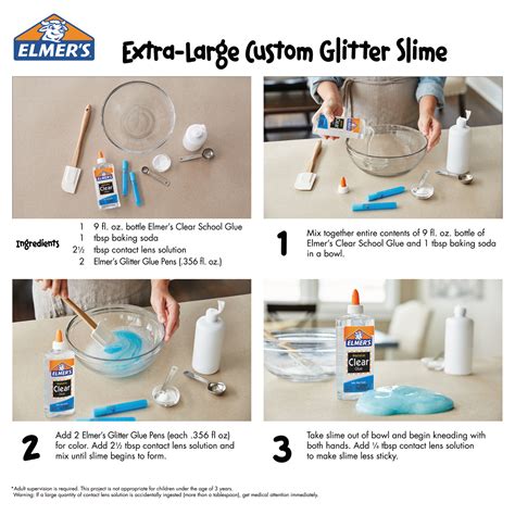 Elmers Glue Slime Recipe