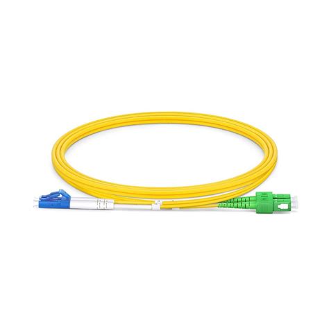 LC UPC To SC APC Duplex Single Mode OS2 9 125 Fiber Patch Cord Price