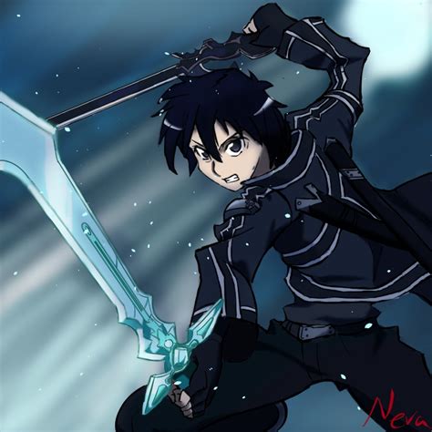 Sword Art Online Fan Art Kirito By Ziik7 On Deviantart