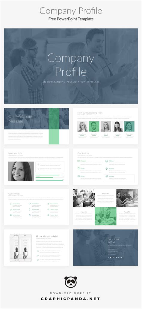 Whether you need a simple template or a. Free Download: Company Profile PowerPoint Template ...