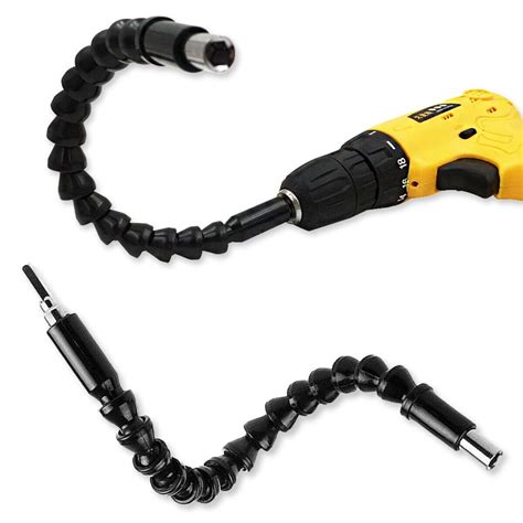Long Flexible Drill Extension 30cm Bendy Grelly Uk
