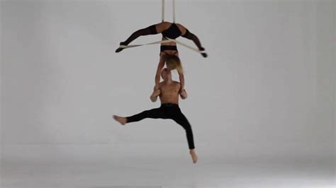 Aerial Strap Duo Act 0096 By Paruvintov Production Youtube