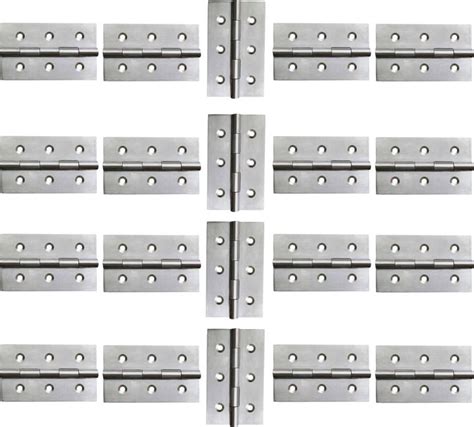 Clinch Best Professional Door Butt Hinges 3inch X 16 Gauge140 Mm Thickness Stainless Steel